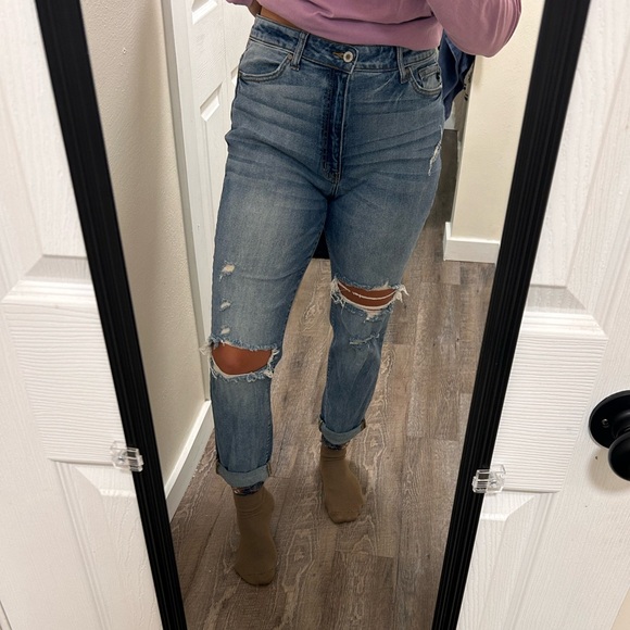 Kancan high waisted distressed jeans - Picture 1 of 12